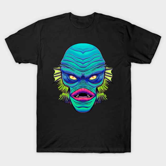 Creature from the Black Lagoon T-Shirt by enerimateos